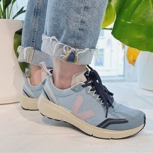 Veja Blue and Pink Women's Sneakers